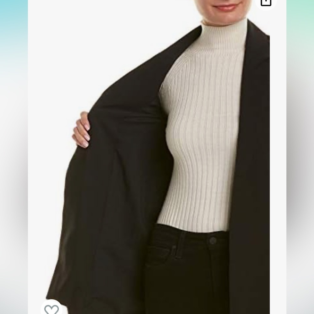 Black Long Blazer - image 2